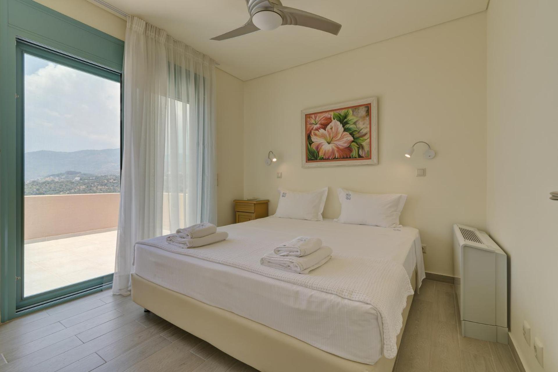 Ouzo Panoramic Houses 1, With Private Pool بلوماريوس المظهر الخارجي الصورة