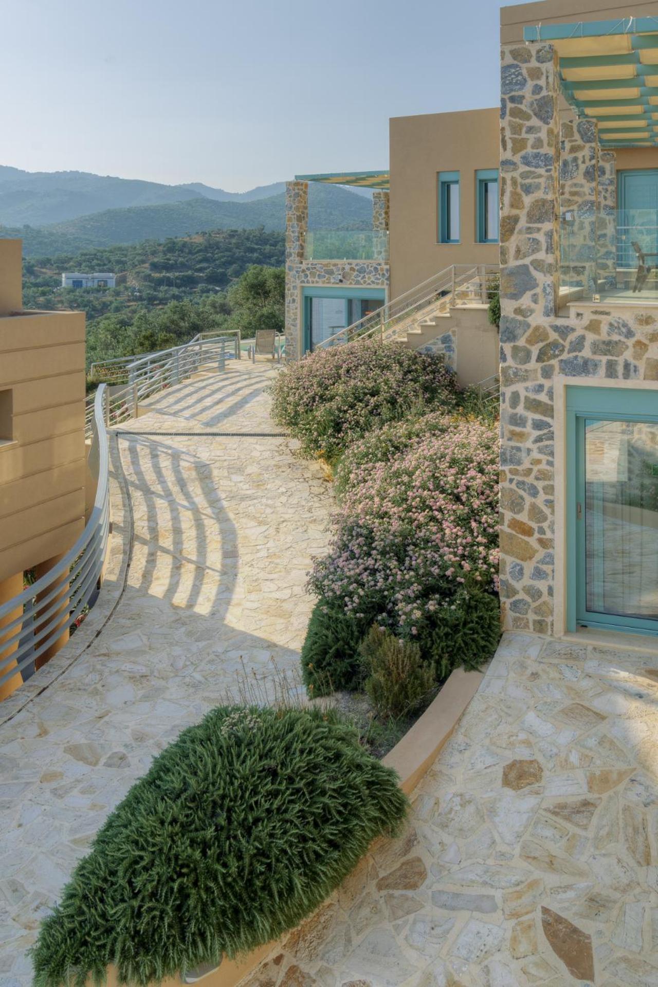 Ouzo Panoramic Houses 1, With Private Pool بلوماريوس المظهر الخارجي الصورة
