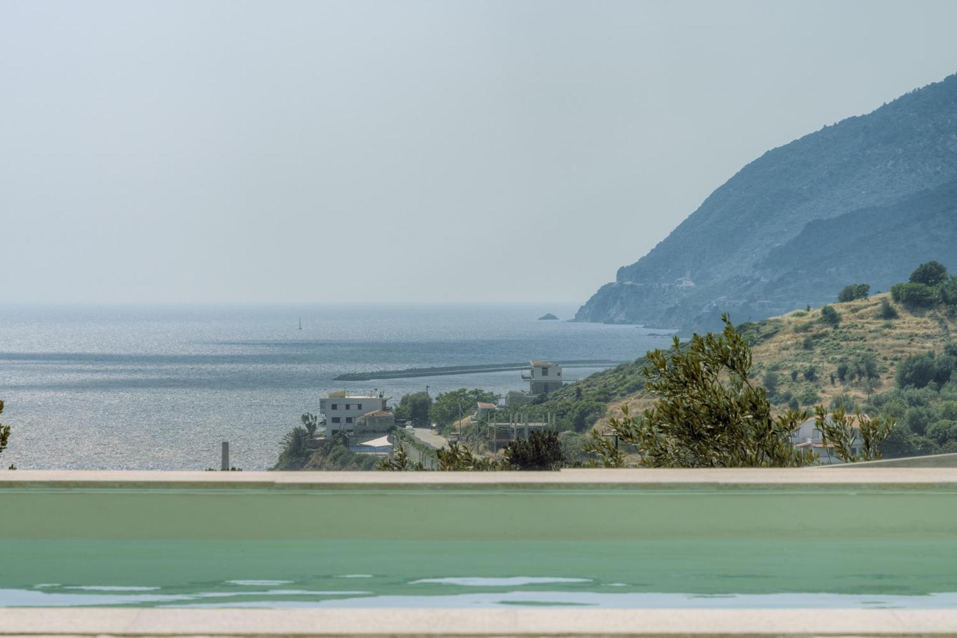Ouzo Panoramic Houses 1, With Private Pool بلوماريوس المظهر الخارجي الصورة