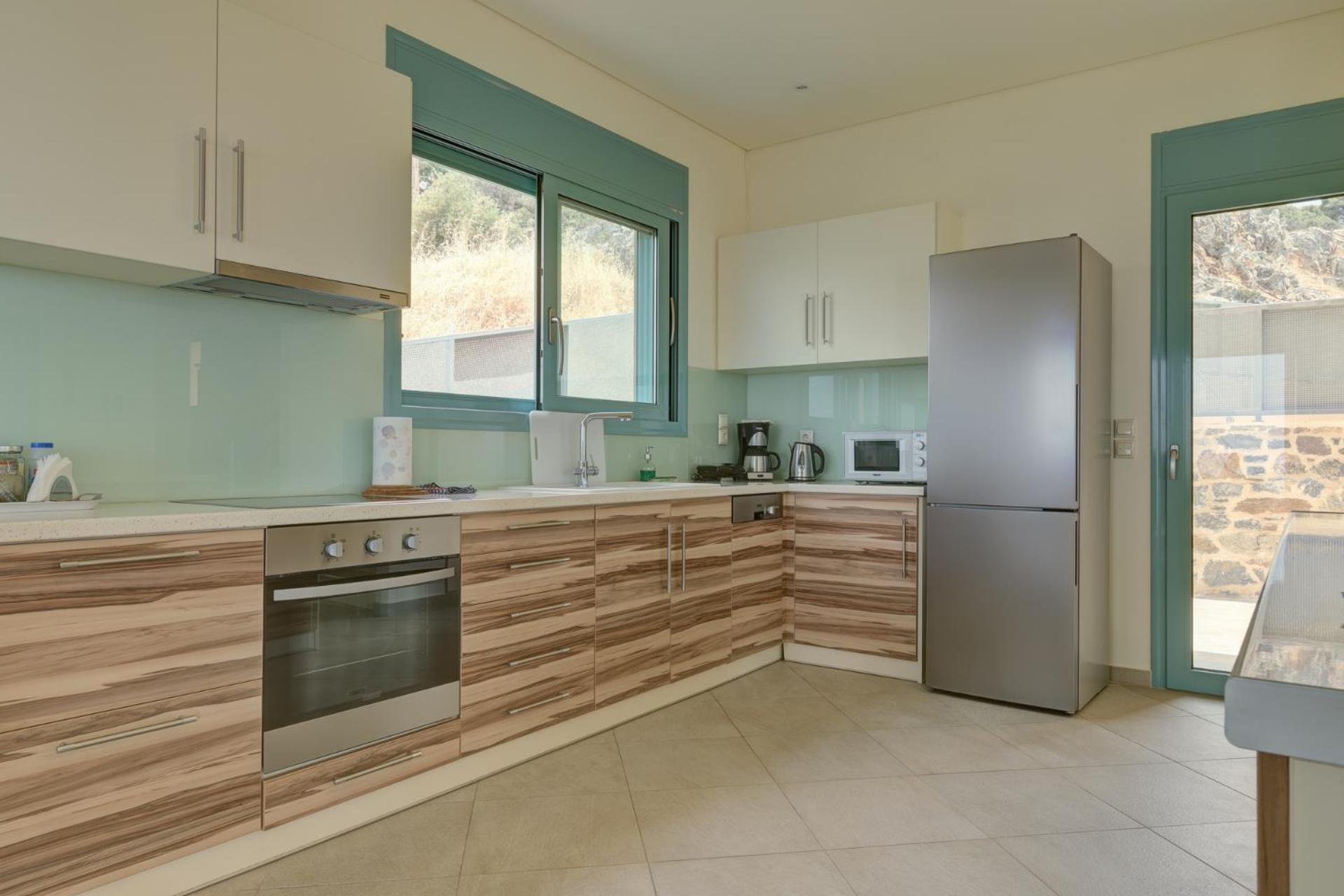 Ouzo Panoramic Houses 1, With Private Pool بلوماريوس الغرفة الصورة